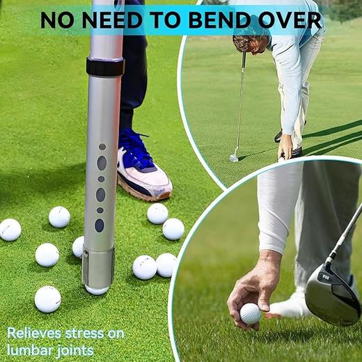 美国 BQKOZFIN 铝制高尔夫球取回器 高尔夫球拾取器上管 商品图4