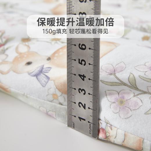 婴儿夹棉连体衣加厚宝宝秋冬季a类加棉爬爬服哈衣外出新生儿棉服 商品图3
