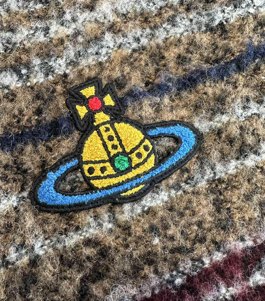 西太后彩虹羊毛围巾 商品图3