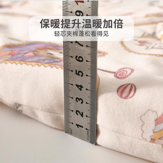 冬季婴幼儿女宝连体衣夹棉加厚休闲风公主80克夹棉连体衣 商品图3