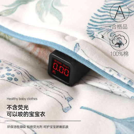 安阳婴儿连体衣夹棉连体衣秋冬季女宝宝加爬爬服新生儿衣服a类棉 商品图1