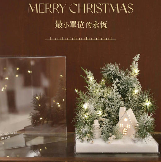 《星河落雪》冬日雪景长25×宽25×高28亚克力礼盒 商品图0