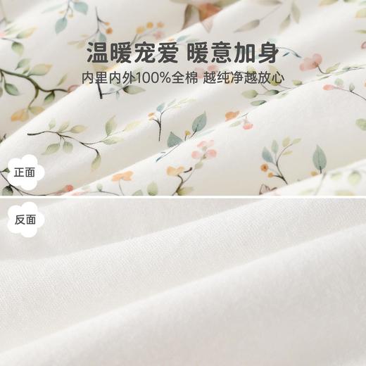 婴儿夹棉连体衣150克宝宝秋冬季a类加棉爬爬服哈衣外出新生儿棉服 商品图2