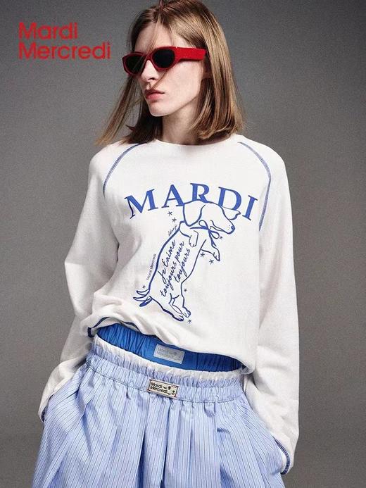 D122148韩国25新款金高银同款腊肠摇尾狗卫衣 商品图12