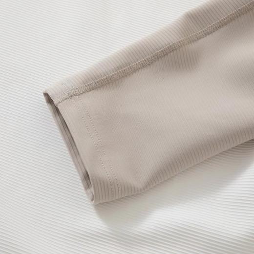 D122157女款秋冬一体绒户外运动跑步套头衫长袖T恤卫衣 商品图8