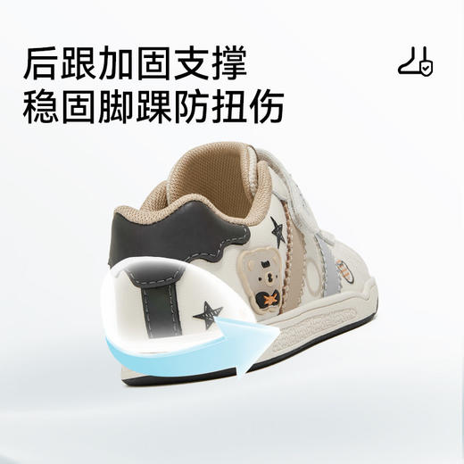 泰兰尼斯童鞋儿童学步鞋2026春季新款贝壳头防滑包头男女宝宝鞋子T02T6A8578 商品图3