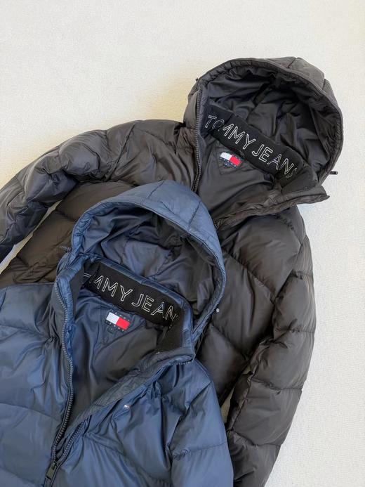 D122133冬新款男装美式复古户外潮流中长款宽松连帽羽绒服外套 商品图2