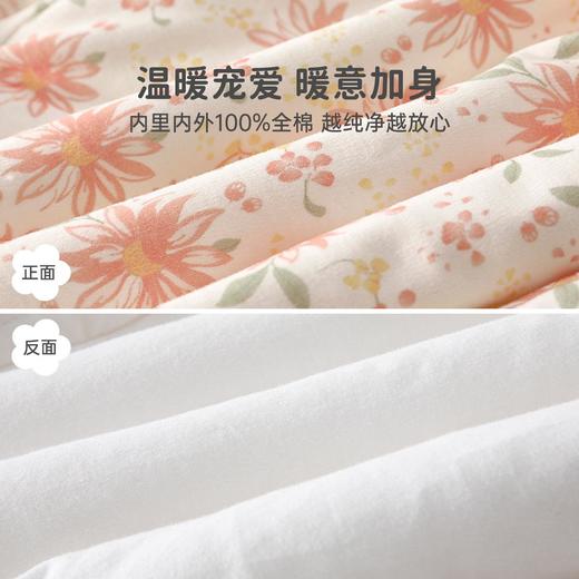 冬季婴儿夹棉加厚连体衣女宝宝长爬休闲风公主家居服外出服安阳 商品图2