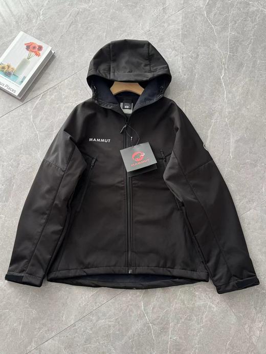 D122136冬季加绒连帽软壳Winterfield Soft Shell防风防泼水外套 商品图3