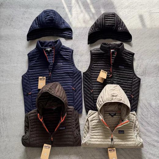 D122143情侣排骨内里奥米绒保暖透气羽绒棉马甲 商品图1