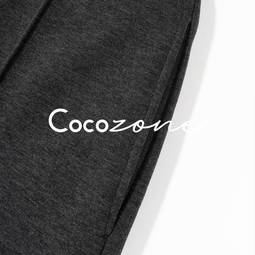 COCO ZONE 刘 一一 【羊毛混纺】舒适阔腿休闲裤 CD1A1655 商品图4