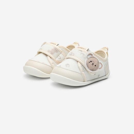 【商场同款】英氏步前鞋软底婴儿鞋子宝宝网眼鞋可爱透气百搭抗菌 商品图4