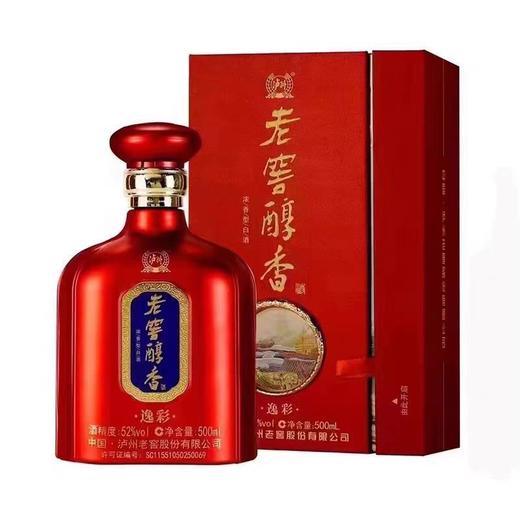 泸州老窖·老窖醇香逸彩 500mL*6瓶（整箱） 52度·浓香型白酒【京东快递或顺丰快递】 商品图0