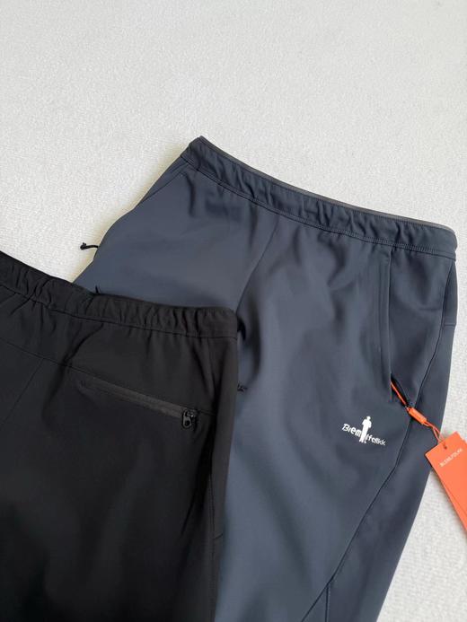 D122131秋冬登山男士拉绒底衬修身长裤户外登山软壳加绒裤 商品图7