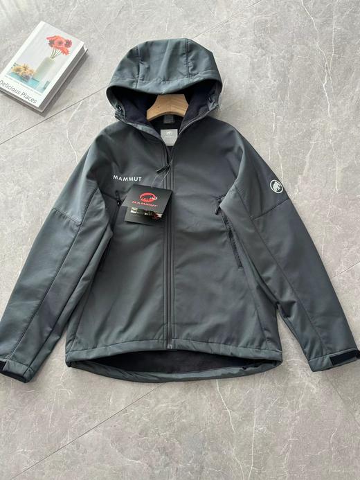 D122136冬季加绒连帽软壳Winterfield Soft Shell防风防泼水外套 商品图10