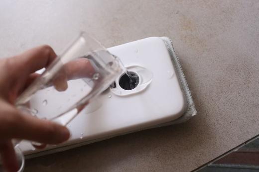 猫太推荐——干湿两用 创新自挤拖把 无需手洗 无死角（白红搭配） 商品图2