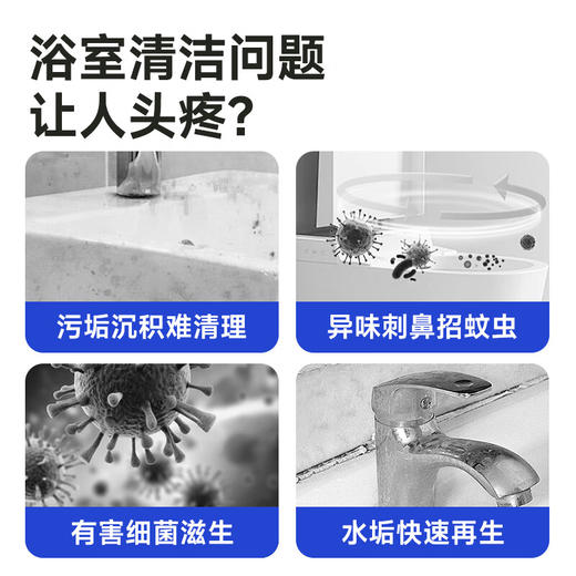 巨奇-浴室清洁泡泡520ml 商品图1