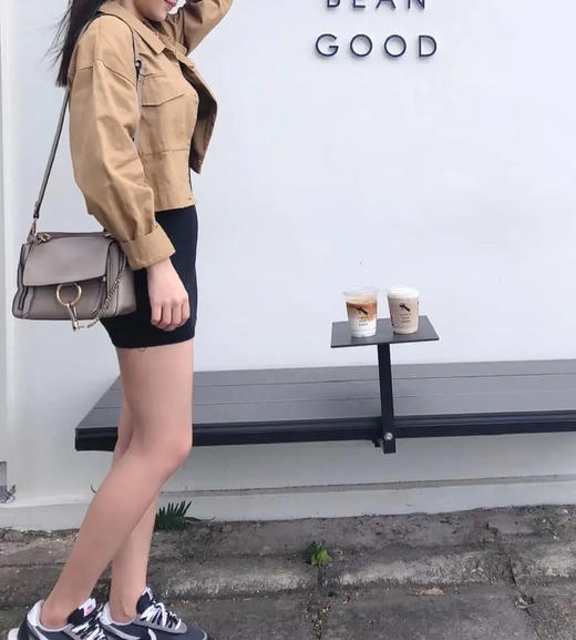 Chloe 大号 蓝色 牛皮 faye 包 商品图2