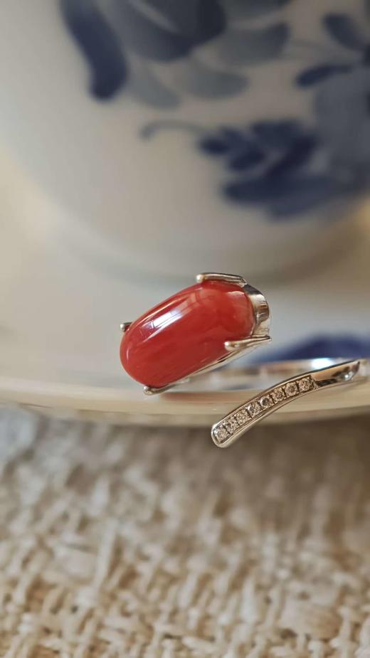 冬至·18k金镶戒指【 嘉石群播321】 商品图1