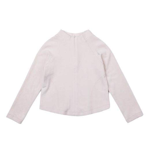 艾摩贝贝女童秋季校园内搭卫衣糯米空气层发热修身立领运动外套 商品图4