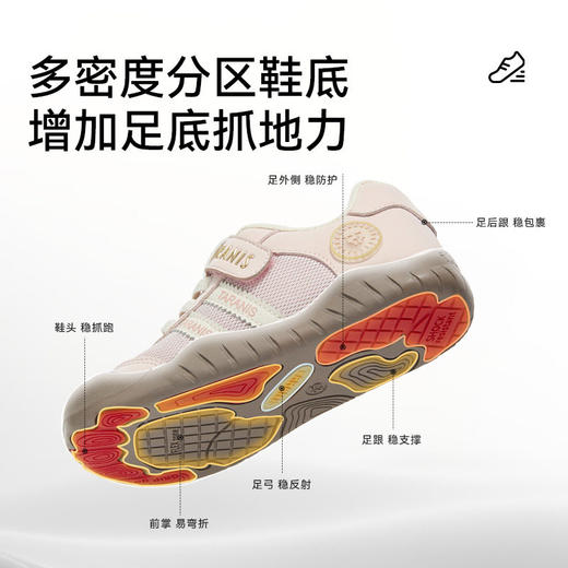 泰兰尼斯童鞋2026春季新款儿童幼儿园室内外鞋男童板鞋女童休闲鞋T02X6A8726 商品图2