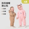 婴儿羽绒棉服冬季连体衣男女童冬季抱衣爬服夹棉婴儿哈衣保暖 商品缩略图2