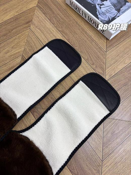 D122128羊羔绒+驼绒保暖护腰带！暖腹暖腰部两用男女款护腰 商品图14