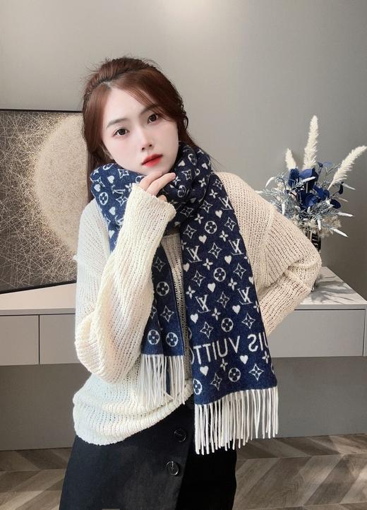 驴家 桃心流苏款  双面围巾（DSX） 商品图12