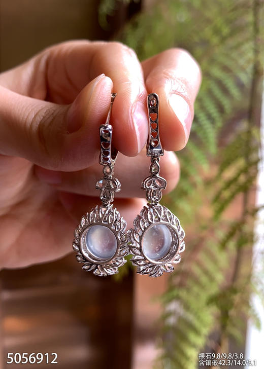 5056912，蛋面耳坠。具体价格微信咨询 商品图5
