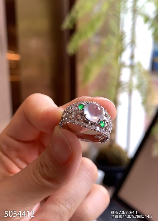 5054412，蛋面戒指。具体价格微信咨询 商品图2