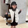 艾摩贝贝2025秋冬男女童韩版复合鹿皮绒毛绒马甲无袖保暖坎肩上衣 商品缩略图0