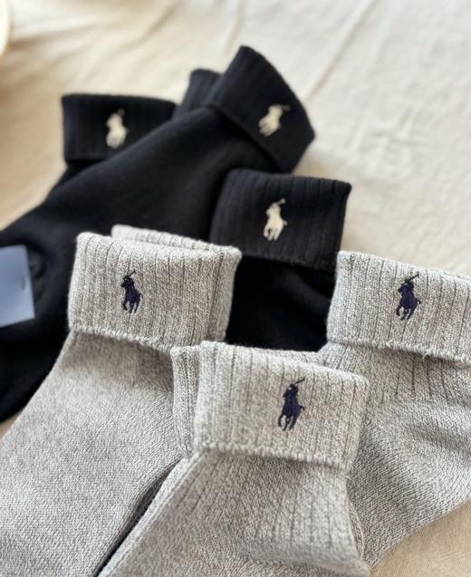 二店y 柜上200➕一双，原厂出，每一双都带卡纸 【拉夫*96针刺绣粗线挽口女棉袜】 商品图3