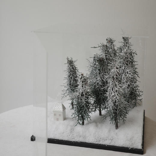 《北国》雪松30cm×30cm大号亚克力礼盒 商品图1