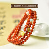 丁摩 【新年纳福】南红手串女东海水晶玛瑙翡翠玉石项链小米珠绿松蜜蜡手链5ZF-2342 商品缩略图2