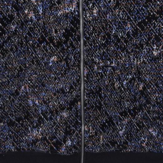 WT354SDSA男士秋冬新款痞帅男装简约绒毛撞色拉链立领连帽卫衣百搭时尚 商品图3