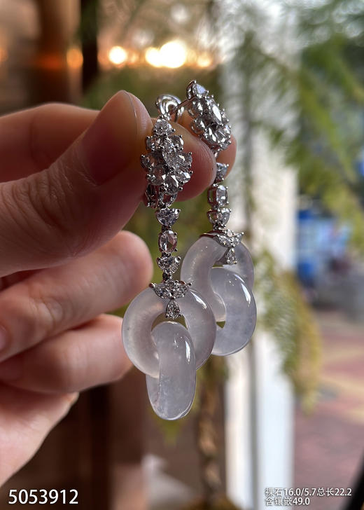 5053912，双环耳坠。具体价格微信咨询 商品图1