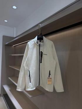 D122169秋冬新款户外保暖轻便立领抓绒衣男款开衫外套