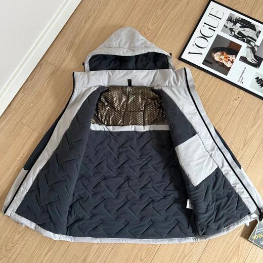 D122173拼色冬季户外防风防泼水保暖三防棉服外套 商品图4