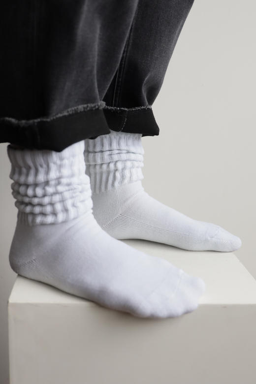 WT@PS 元单厚毛圈长筒袜 40-44 PJ057 商品图0