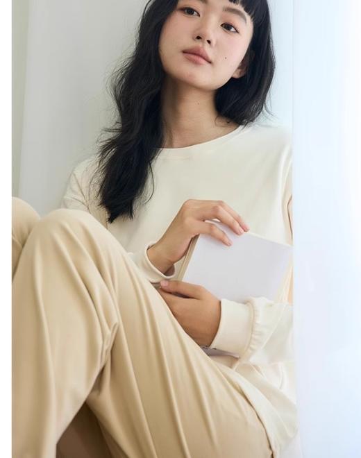 二店y 【升级款】 超舒服！糯叽叽的 磨毛睡衣家居服两件套 商品图5