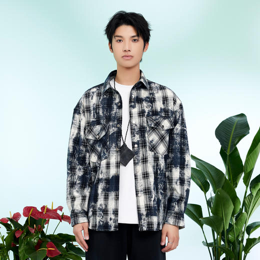 【新品上新】HX 春季衬衫式茄克衫外套C105510003101 商品图2