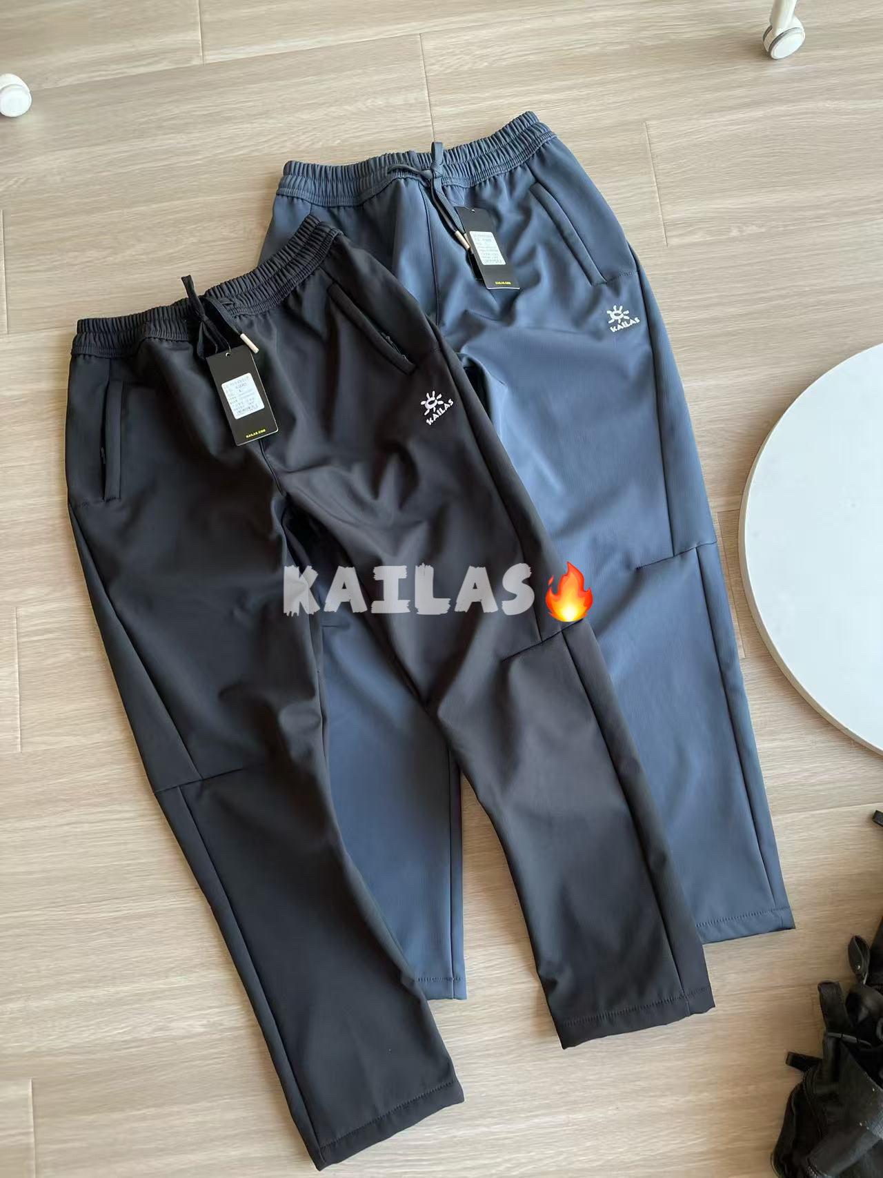 K乐石户外CORDURA耐磨防风专业登山徒步软壳休闲裤