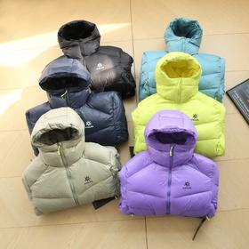 D122166防风保暖拒水轻量易收纳高海拔徒步登山运动户外连帽羽绒服