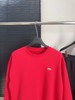 D122103新年战袍来啦！冬季一体绒情侣款红色圆领加厚卫衣 商品缩略图2