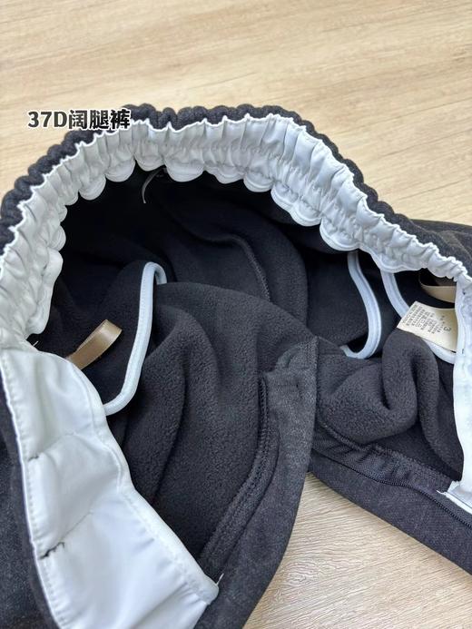 D122139超好穿的毛呢加绒阔腿裤！2025冬款内加绒毛呢裤 商品图14