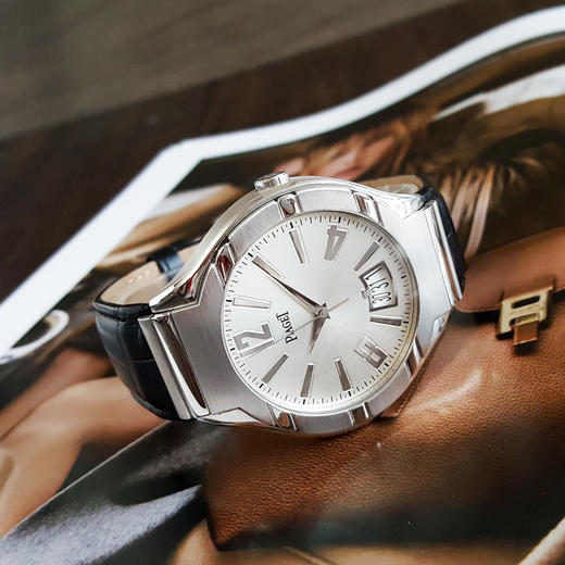 【95新】PIAGET 伯爵G0A31139自动机械机芯日期显示43MM（男款）PIAGET POLO 系列18K白金 121225TJ10 商品图3