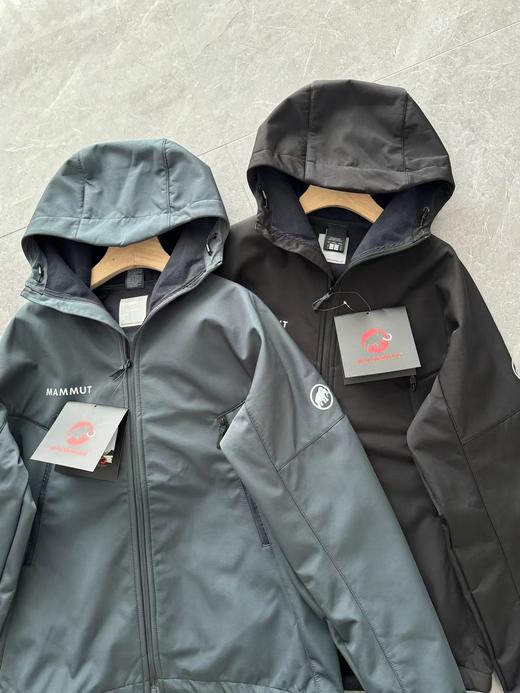 D122136冬季加绒连帽软壳Winterfield Soft Shell防风防泼水外套 商品图1