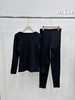 D122130轻暖过冬！2025新款女士微米绒发热美体衣套装 商品缩略图12
