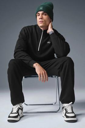 AL0 半拉链加绒套装 立领卫衣 卫裤 WY010 WK851