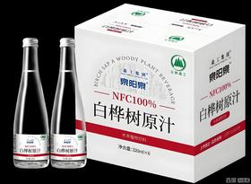 泉阳泉长白山320ml*6瓶开盖即饮0脂肪植物饮料天然白桦树汁100%原液